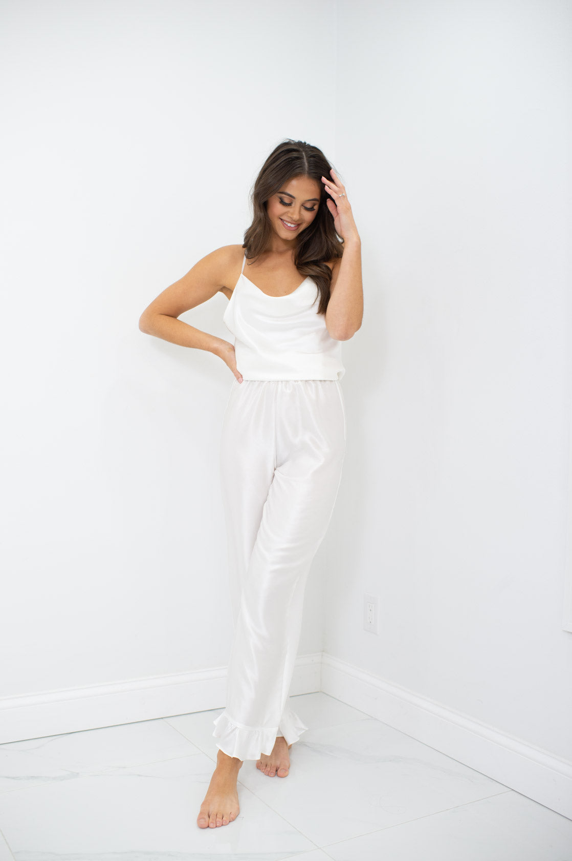 Mlanie Silk Pant - LLaurir Mlanie Silk Pant - LLaurir