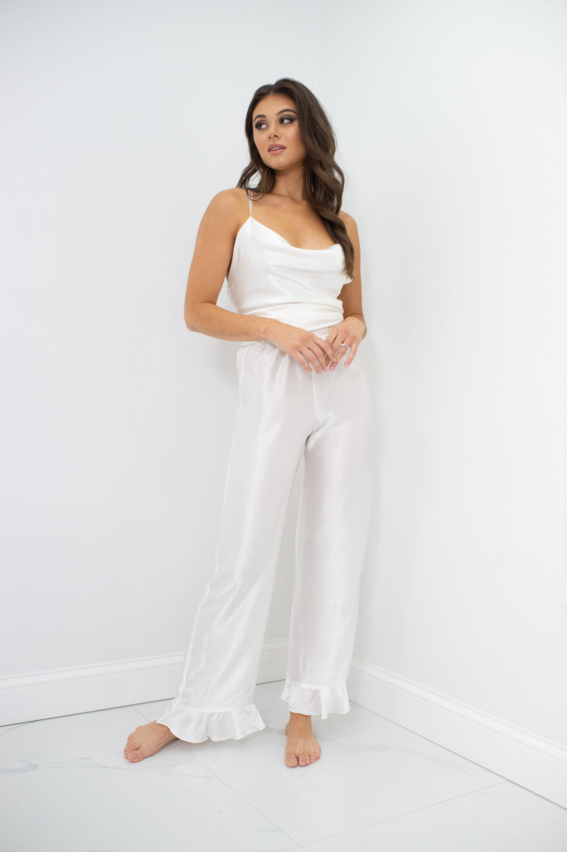 Mlanie Silk Pant - LLaurir Mlanie Silk Pant - LLaurir
